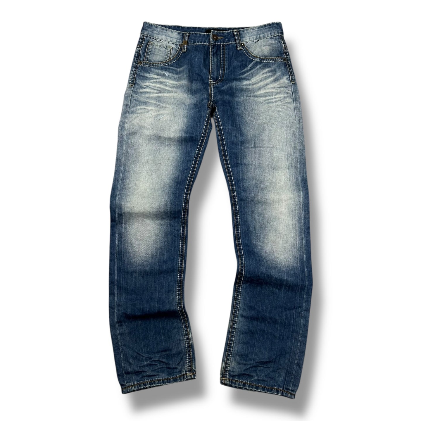 Y2K Washed Jeans (L)