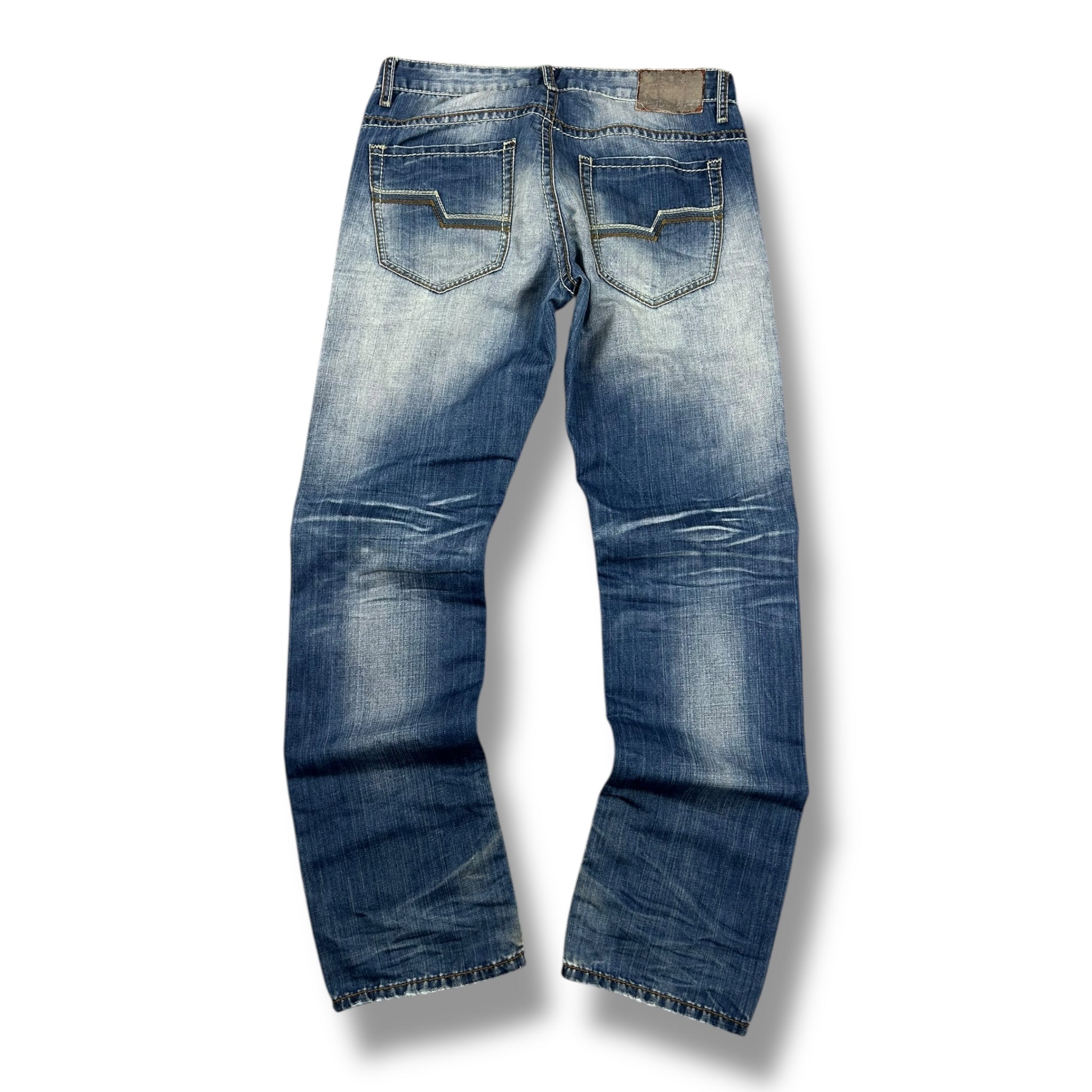 Y2K Washed Jeans (L)