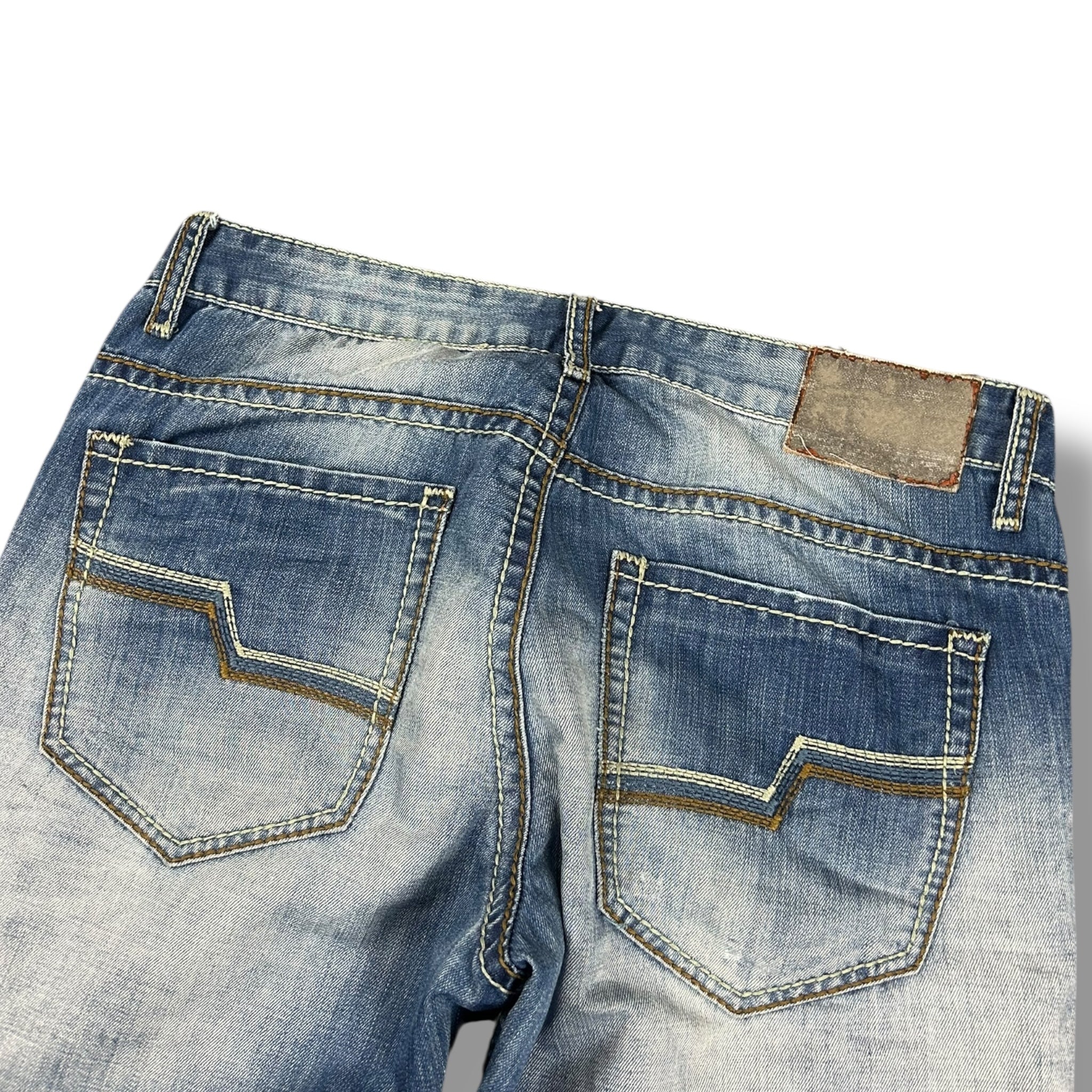 Y2K Washed Jeans (L)
