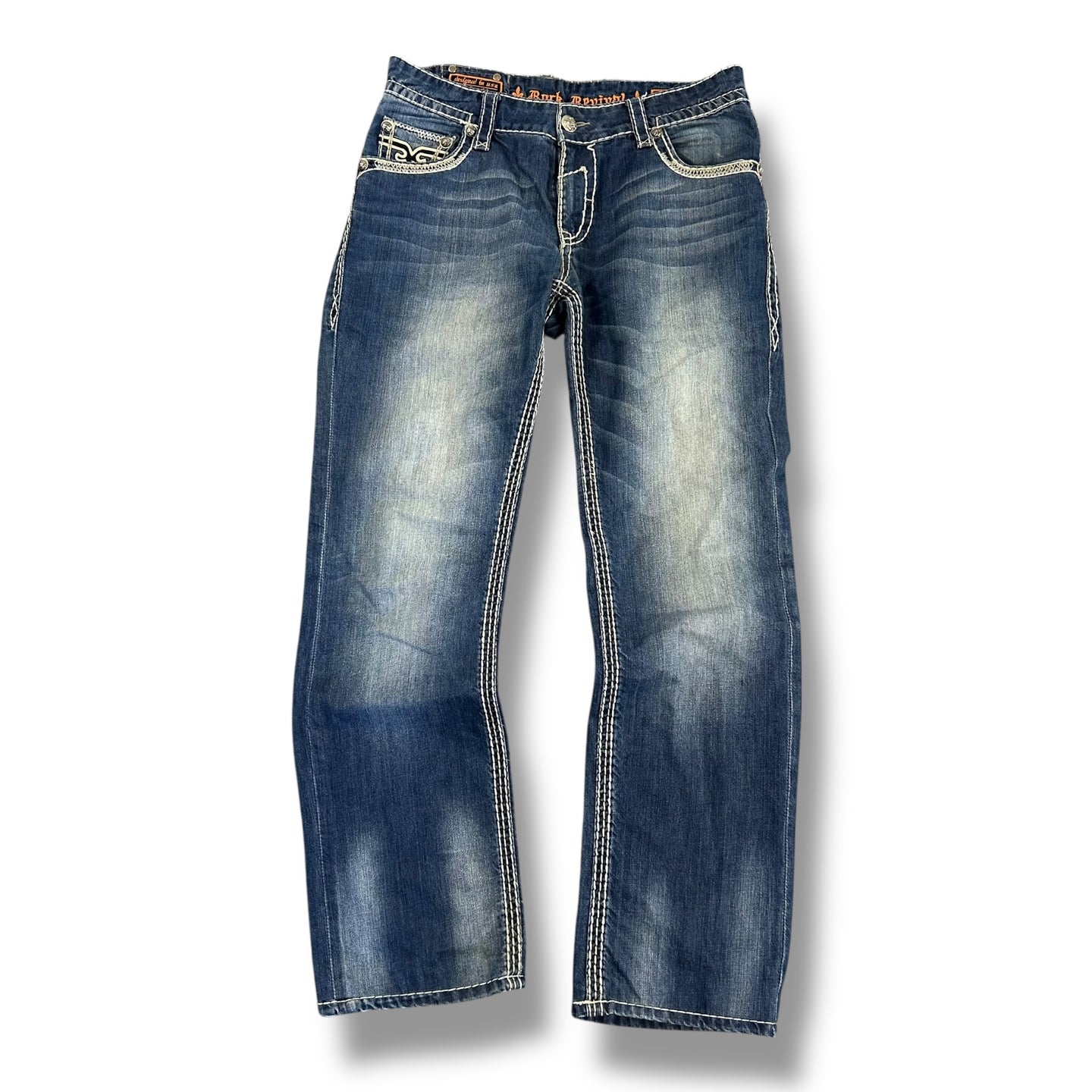 Rock Revival Y2K Jeans (M-L)
